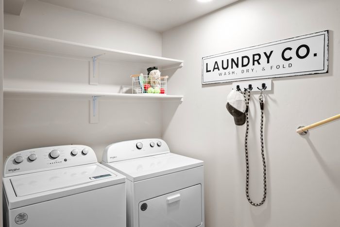 In-unit washer and dryer