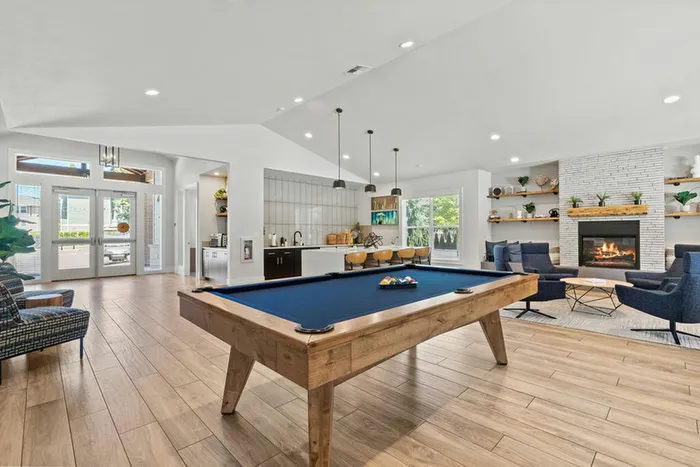 apartment with amenities