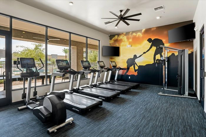 apartment with gym