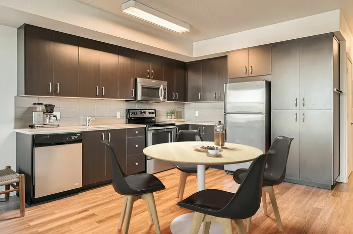 apartments with updated kitchens