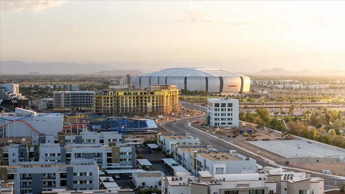 1-bedroom apartments in the Glendale Sports and Entertainment District