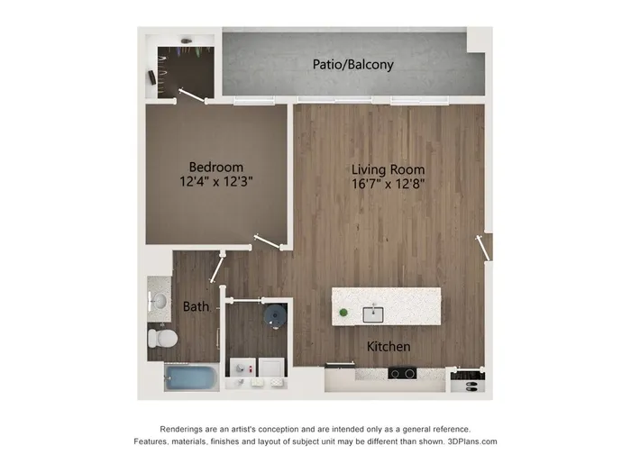 cobalt one bedroom apartment queen creek az