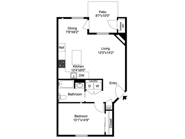 2D Cobalt Floor Plan
