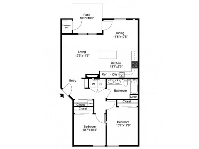 Indigo Floor plan
