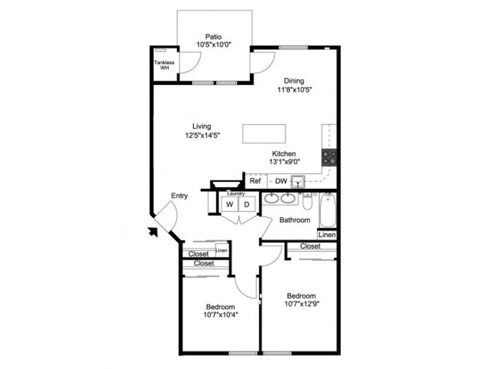 Indigo Floor plan