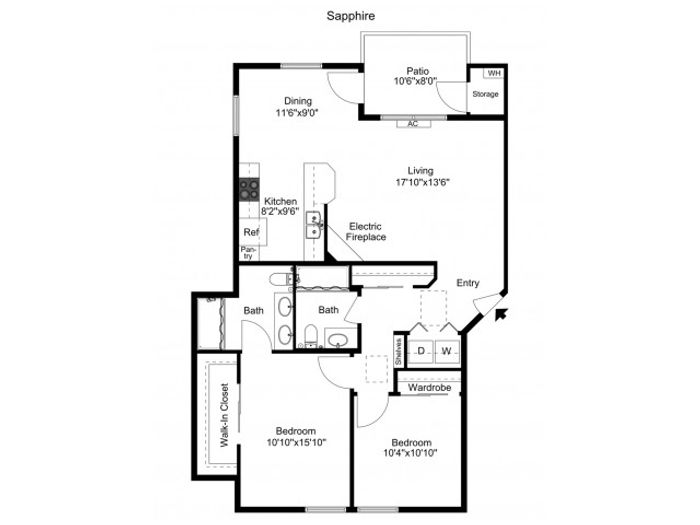 1077-1099 Sq. Ft.