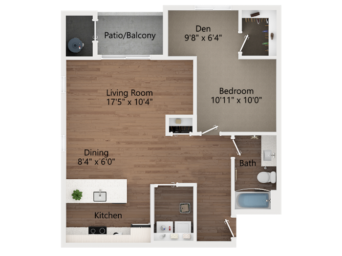 2d caspian floor plan