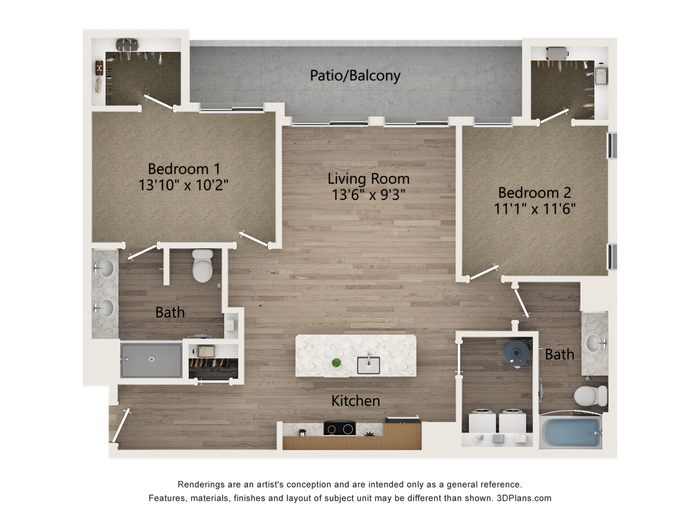 two bedroom apartment queen creek az