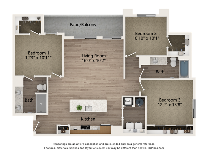 three bedroom apartment queen creek az