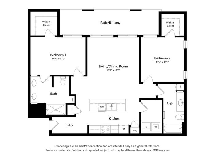 Sapphire Floor Plan 2D