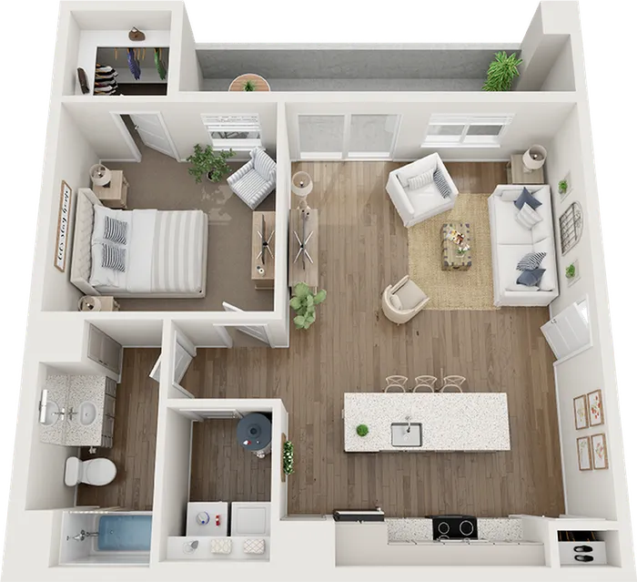 acero queen creek one bedroom apartment