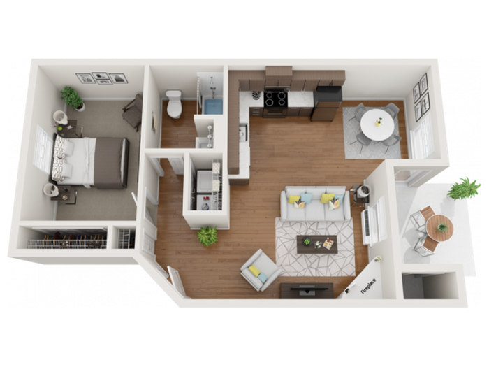 furnished cobalt floor plans