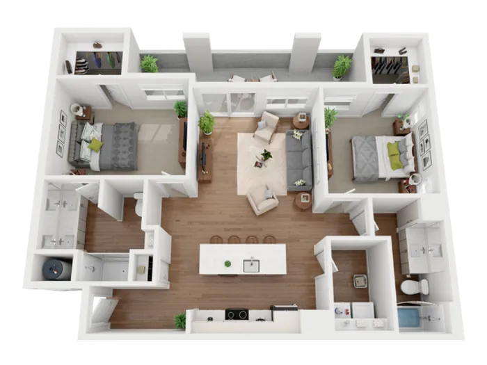 sapphire floor plan 3d