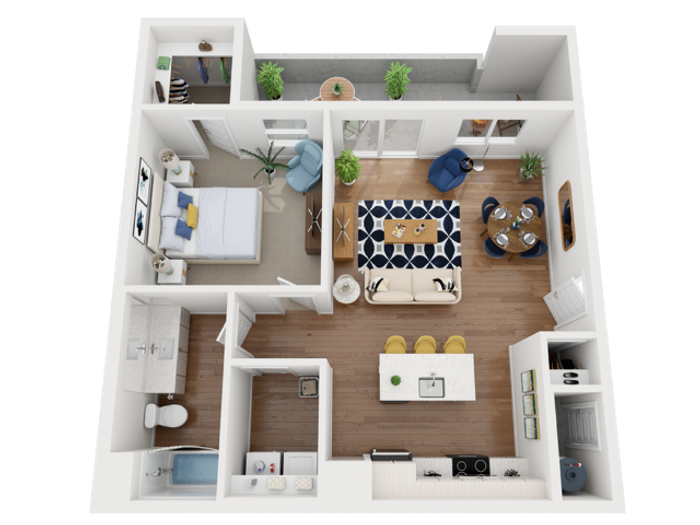 cobalt floor plan 3d