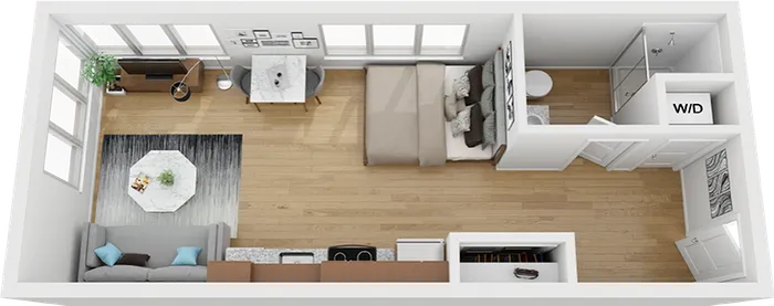 morrison studio apartment