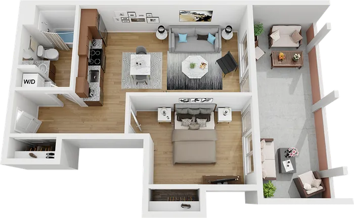 ross island floor plan 3d