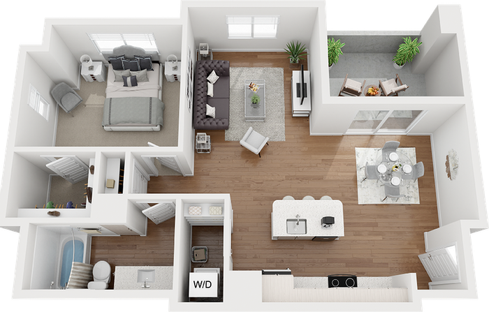 azure floor plan 3d