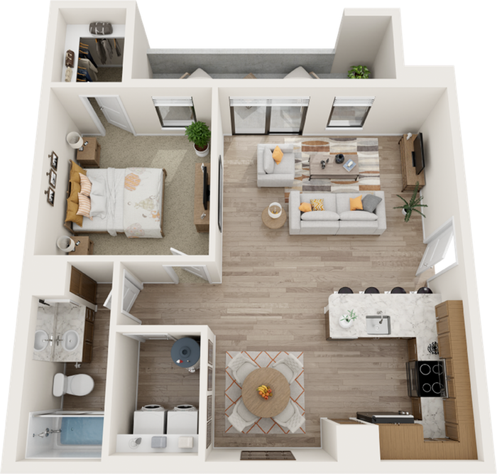 Acero Harvest Station - Cambridge Floor Plan