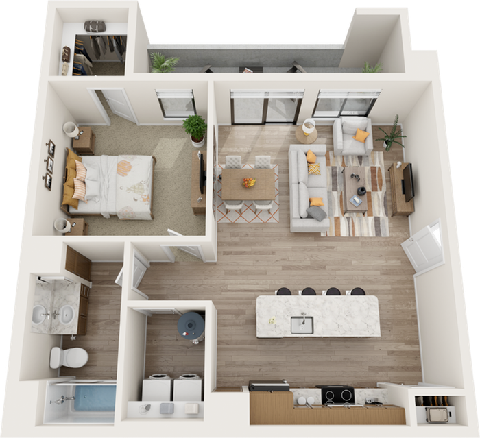 Acero Harvest Station - Cobalt Floor Plan
