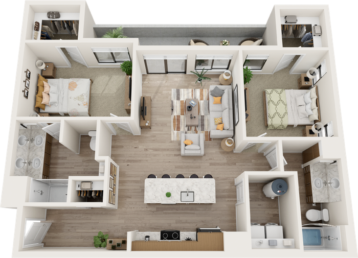 Acero Harvest Station - Sapphire Floor Plan