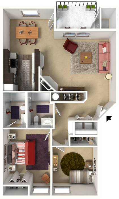 Huntly 3D Plan