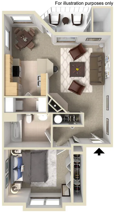 Copper one bedroom apartment vancouver wa