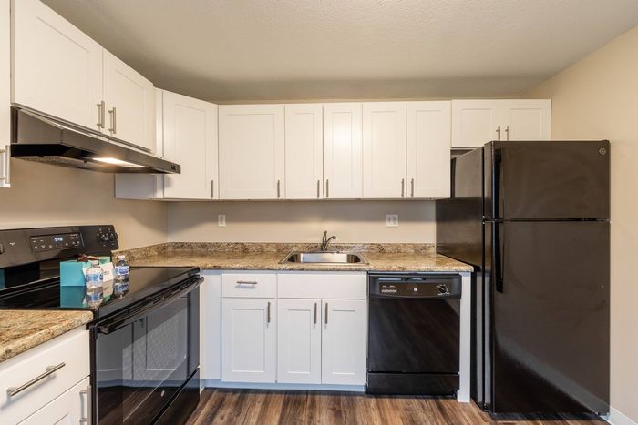 Your kitchen with black appliances provides contemporary elegance with reliable functionality for all cooking needs.  | Princeton Reserve |