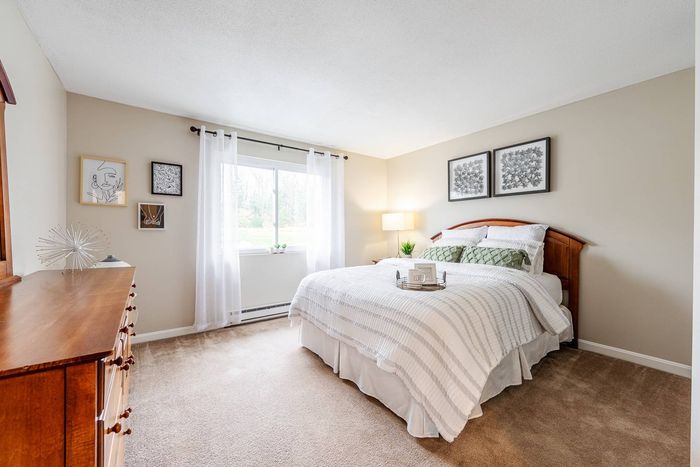 Your primary bedroom suite provides luxurious privacy with ensuite bathroom and walk-in closet convenience.  | Princeton Reserve | Dracut Apartments