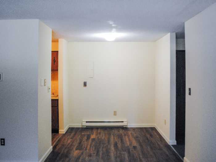 Plank-style flooring at Princeton Commons | Apartments in Claremont, NH