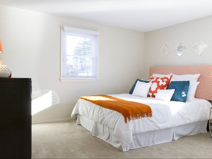 Your primary bedroom suite provides luxurious privacy with ensuite bathroom and walk-in closet convenience. | Princeton Dover Apartments | Dover Apartments