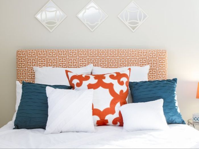 The airy bedroom provides bright, open atmosphere with natural light and comfortable proportions throughout. | Princeton Dover Apartments | Dover Apartments