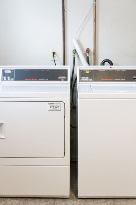 Your full-size washer and dryer offers convenient, efficient laundry care with generous capacity. | Princeton Dover Apartments |