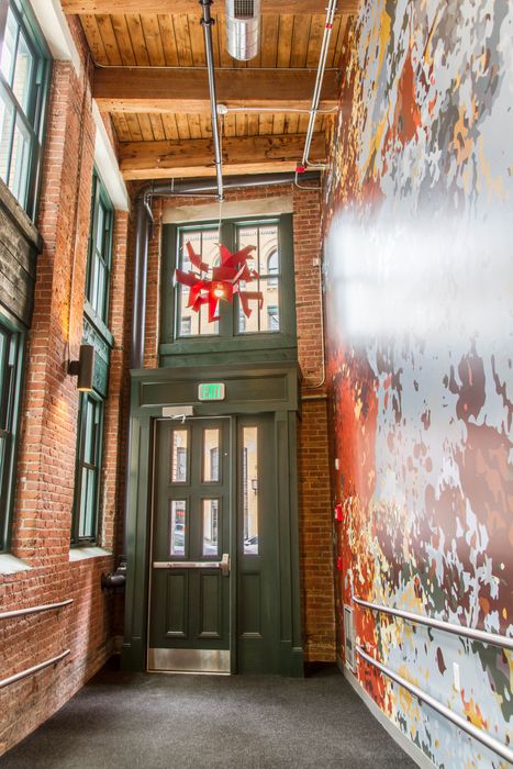 Experience an elevated lifestyle the moment you step inside with the building's stunning and modern interior design. | 381 Congress Lofts | Apartments For Rent in Boston
