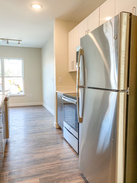 Your spacious kitchen offers generous square footage with room for multiple people and all your cooking essentials. | Princeton Dover Apartments | Apartment in Dover, NH