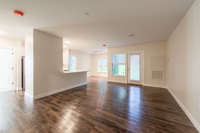 This thoughtfully designed living room maximizes comfort and functionality with smart layout choices. | Princeton Dover Apartments |