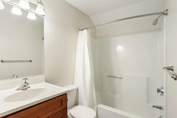 Your bathroom offers practical space with attractive finishes and convenient layout for all your needs. | Princeton Place Apartments | Princeton Place Apartments