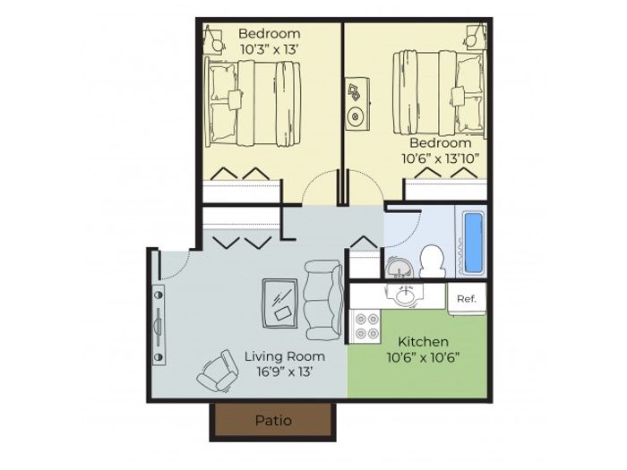 Two Bedroom