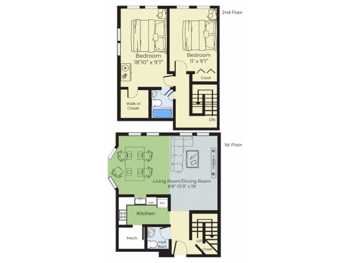 Spacious Floor Plans | Nashua New Hampshire Apartments For Rent | Boulder Park