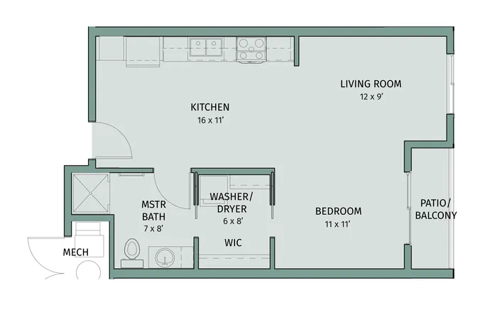 Studio Apartment