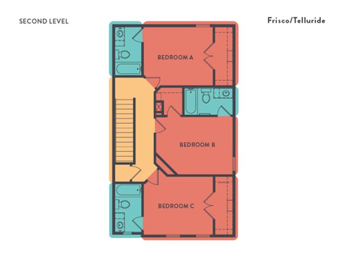 3 BEDROOM, 3.5 BATH DUPLEX