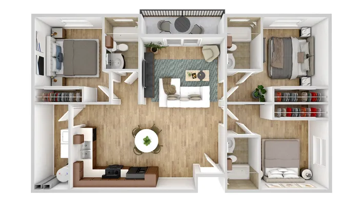 Monnett - 3 Bed 3 Bath