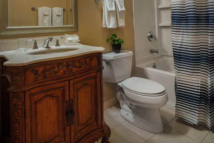Ornate Bathroom | Apartments For Rent Madison Wi | Brownstone on Old Sauk