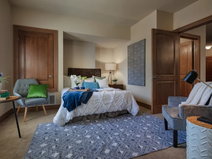 Spacious Master Bedroom | Apartments Homes for rent in Middleton, WI | Brownridge Terrace