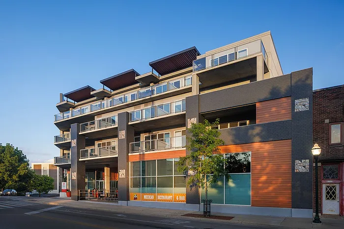 Exterior of Stadium Lofts