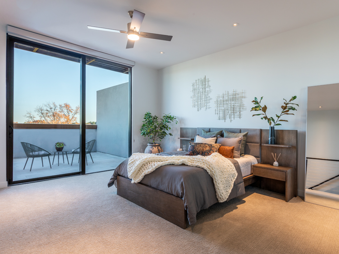 Townhome Master Bedroom
