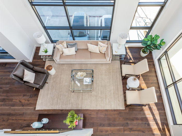 Artisan Loft Living Room View