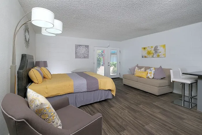 Studio bedroom