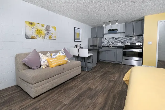 Studio bedroom