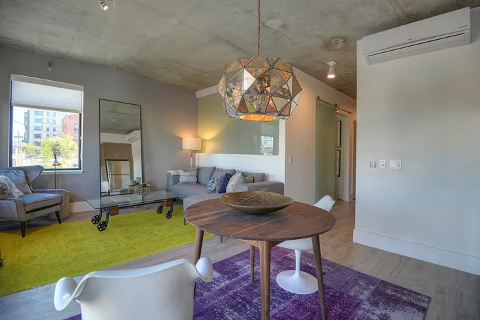 Image of dining and living room