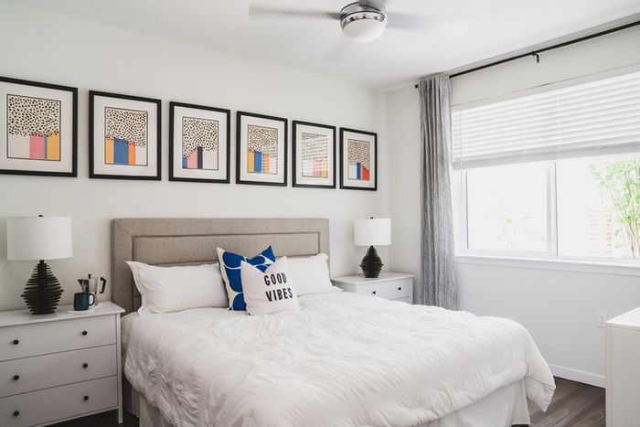 Airy Bedroom | Modera Creative Village | Apartments in Orlando